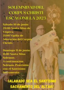Corpus Christi en Escalonilla - Toledo